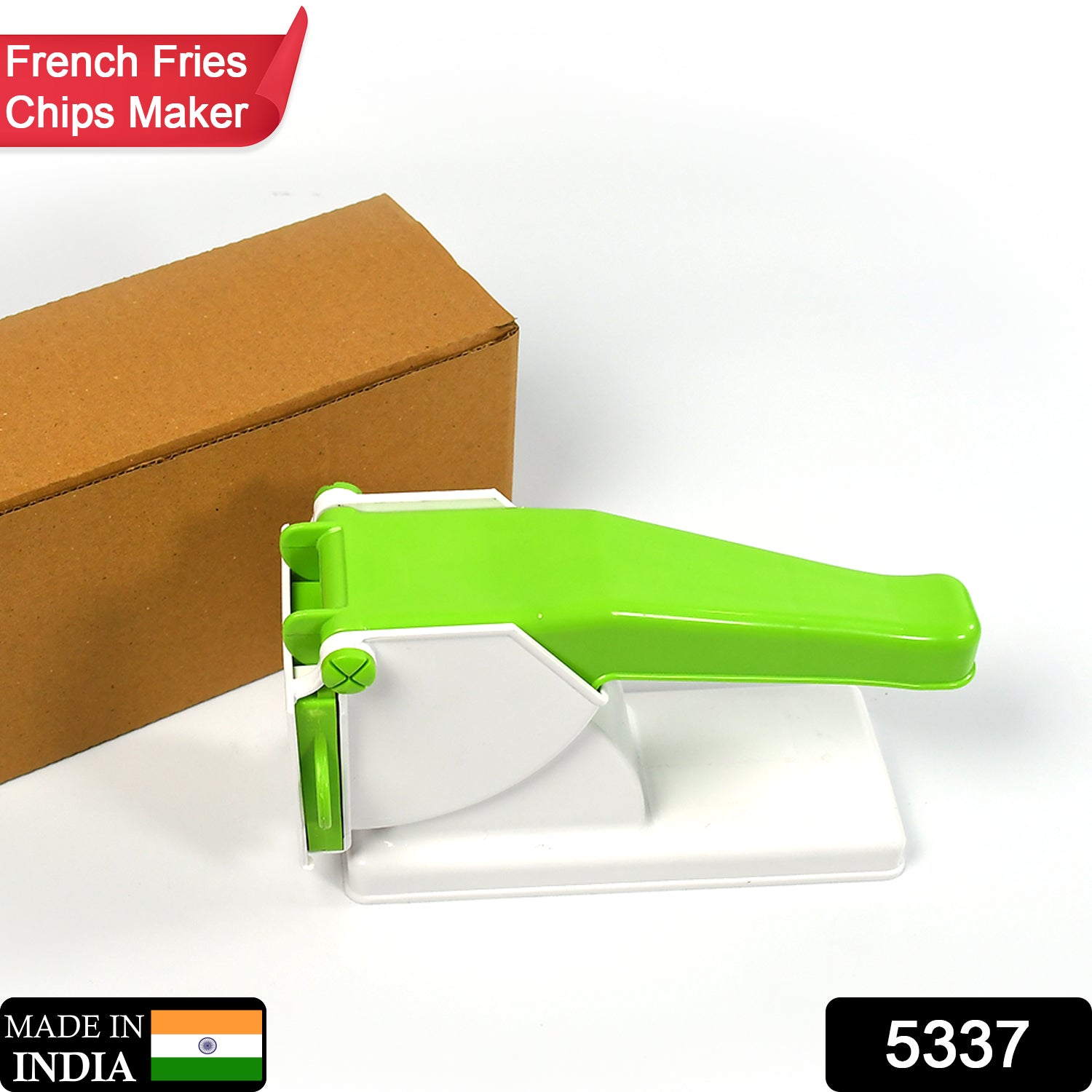 5337 French Fries Chips Maker Machine | Snacks Cutter/Chipser | Vegetable Slicer/Chopper | Kitchen Gadgets | Kitchen Tool & Accessories DeoDap 5337 French Fries Chips Maker Machine | Snacks Cutter/Chipser | Vegetable Slicer/Chopper | Kitchen Gadgets | Kitchen Tool & Accessories DeoDap